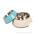Custom Factory Direct Dog Bowl สแตนเลส, ชามให้อาหารสุนัขขายส่งหรูหรา